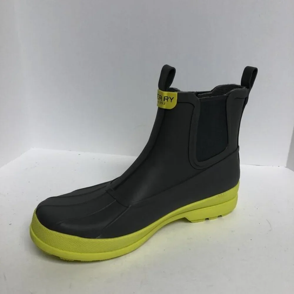 Sperry Mens Cold Bay Waterproof Boot Gray Size 10 M